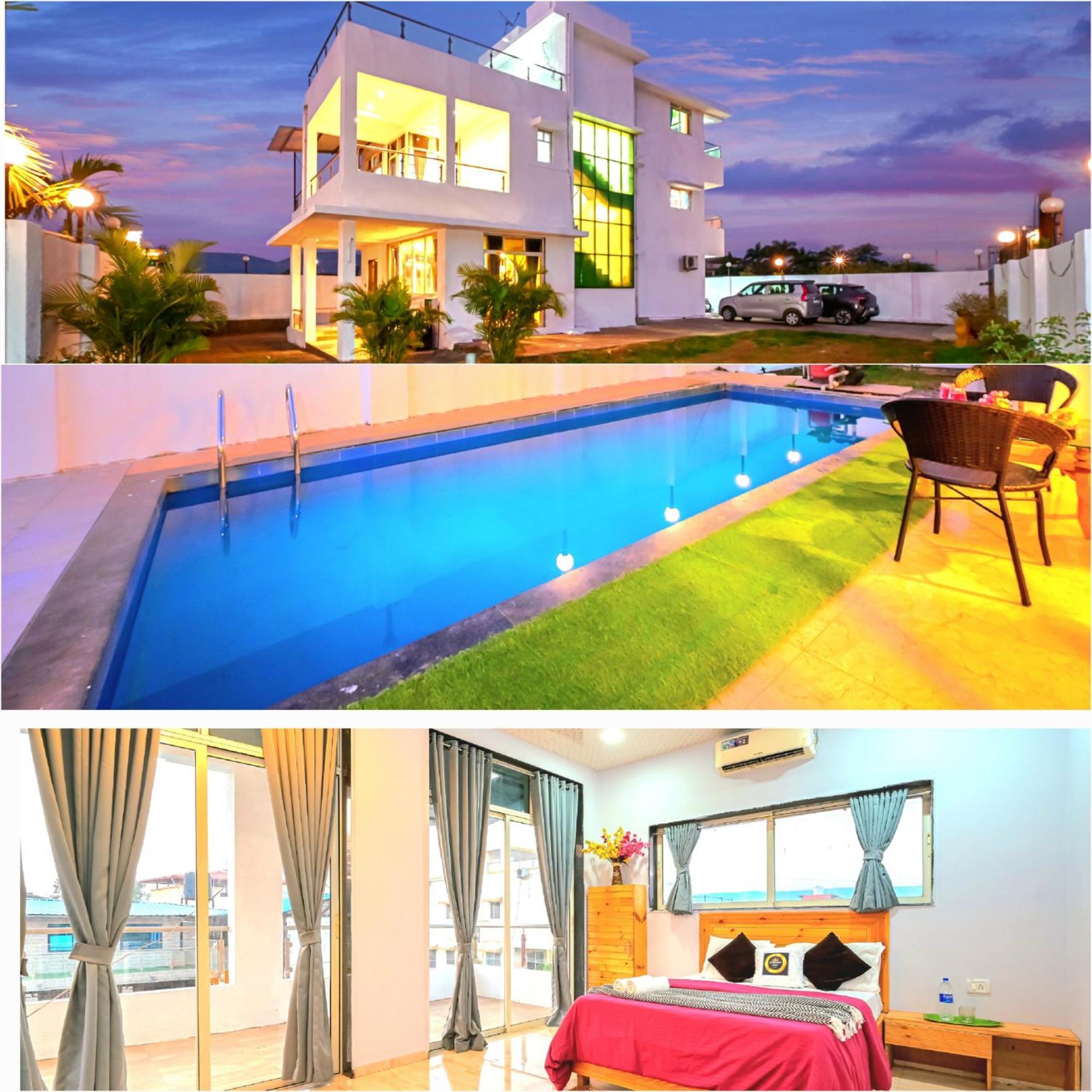 Empyrean Stay II 6Bhk Big Daddy Villa Ll Ac II Pvt Pool II Terrace View II Lux Лонавала Екстериор снимка
