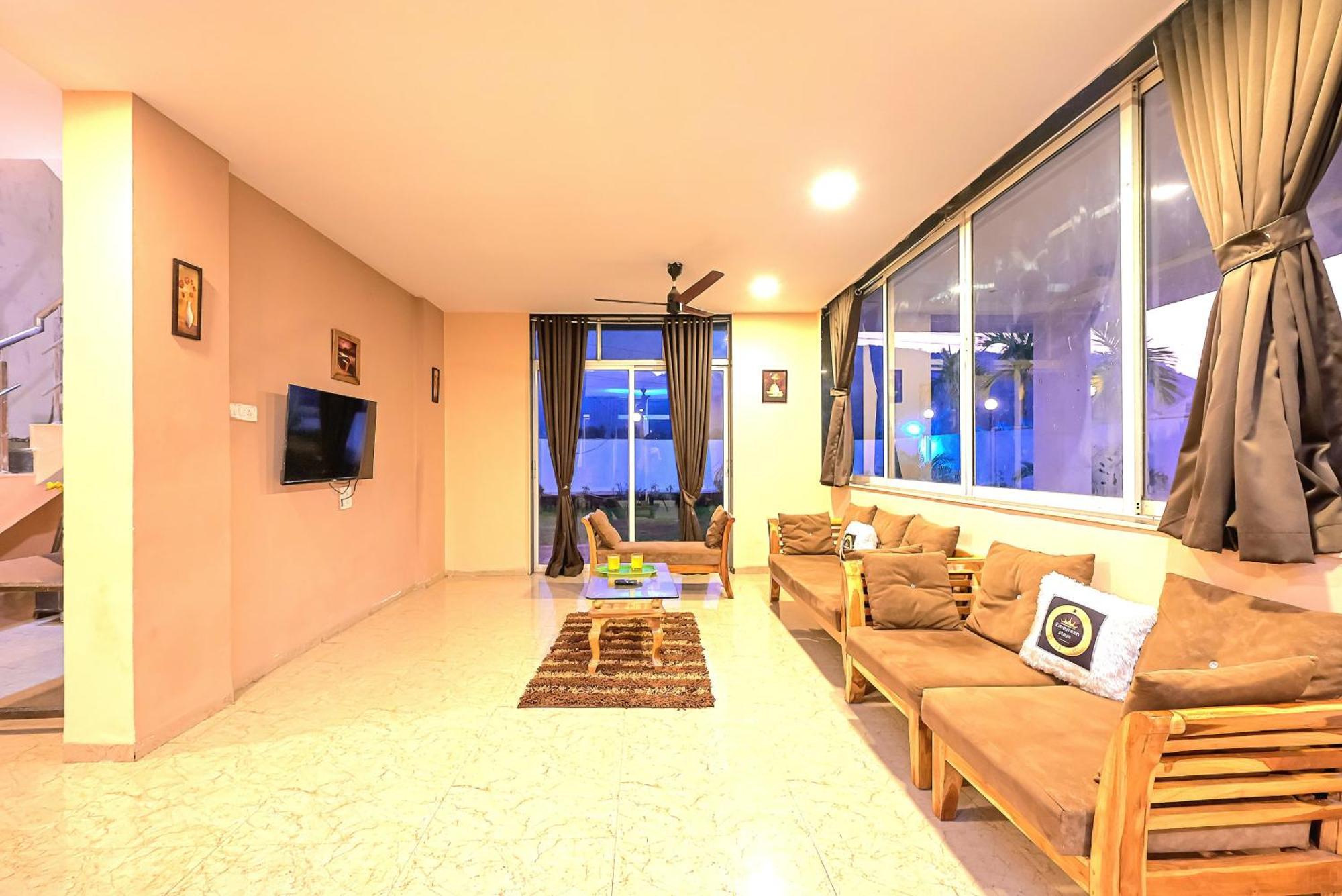 Empyrean Stay II 6Bhk Big Daddy Villa Ll Ac II Pvt Pool II Terrace View II Lux Лонавала Екстериор снимка