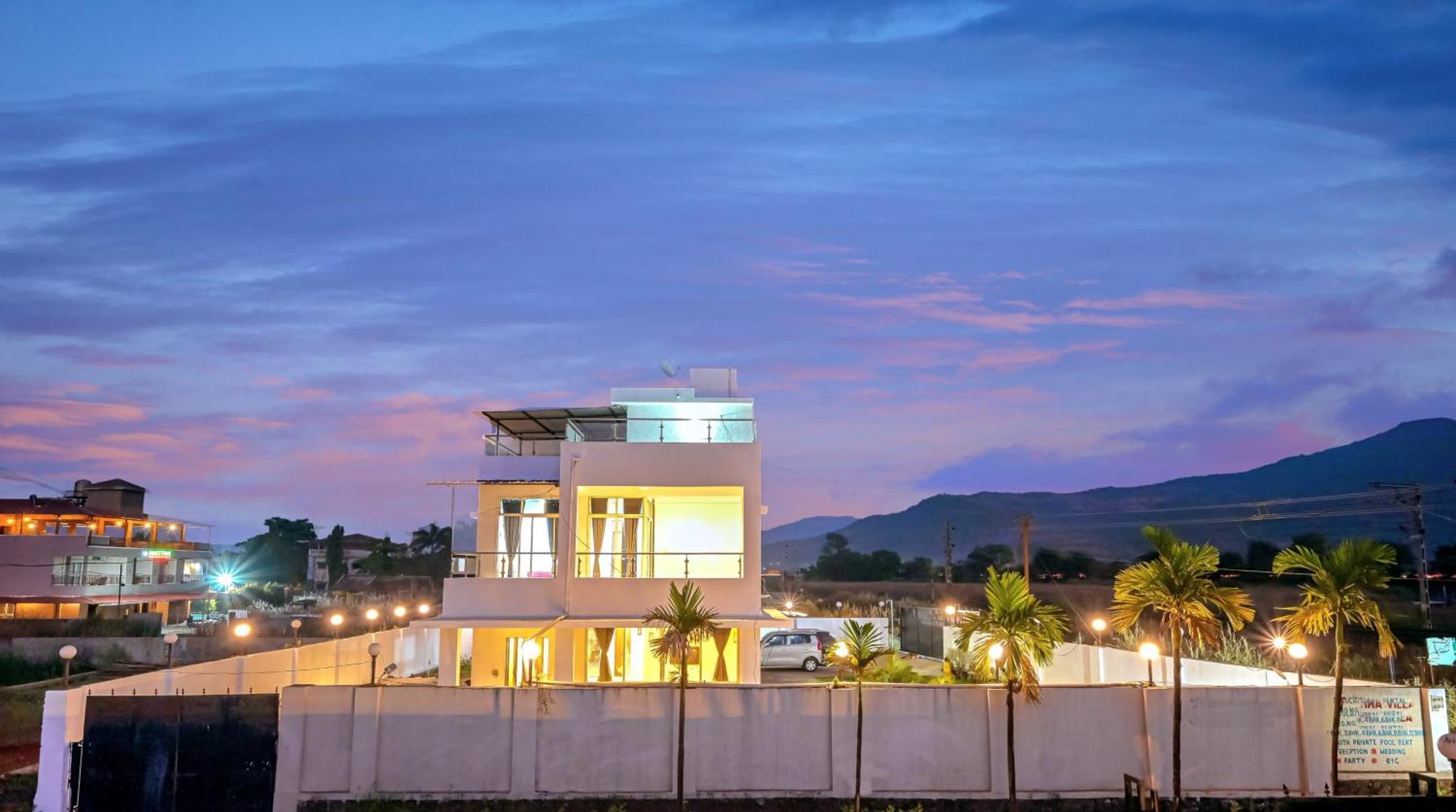 Empyrean Stay II 6Bhk Big Daddy Villa Ll Ac II Pvt Pool II Terrace View II Lux Лонавала Екстериор снимка