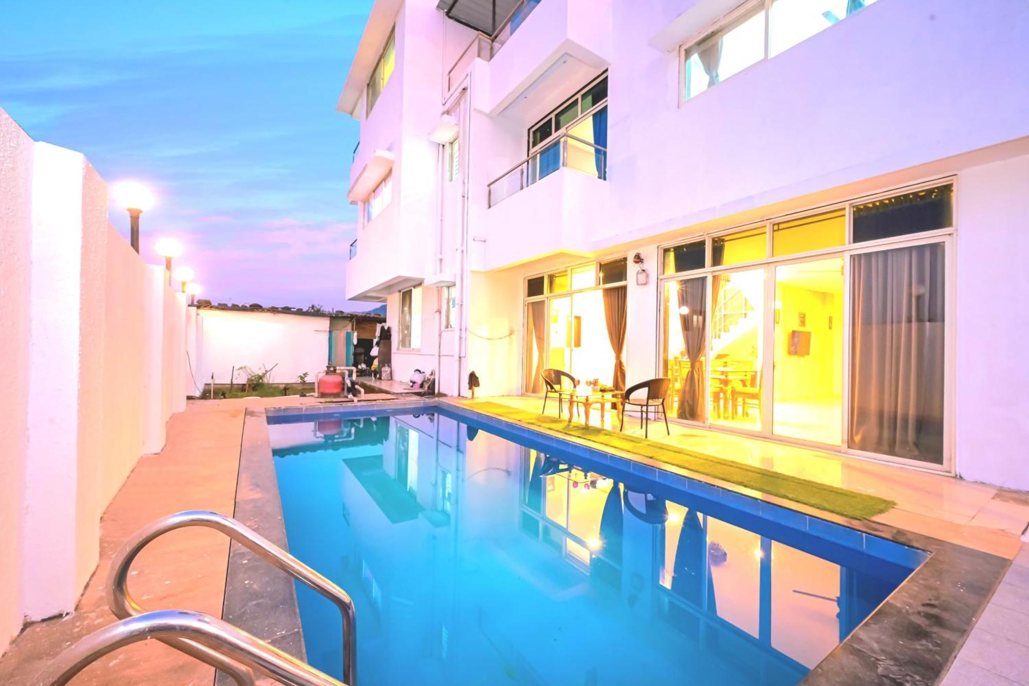 Empyrean Stay II 6Bhk Big Daddy Villa Ll Ac II Pvt Pool II Terrace View II Lux Лонавала Екстериор снимка